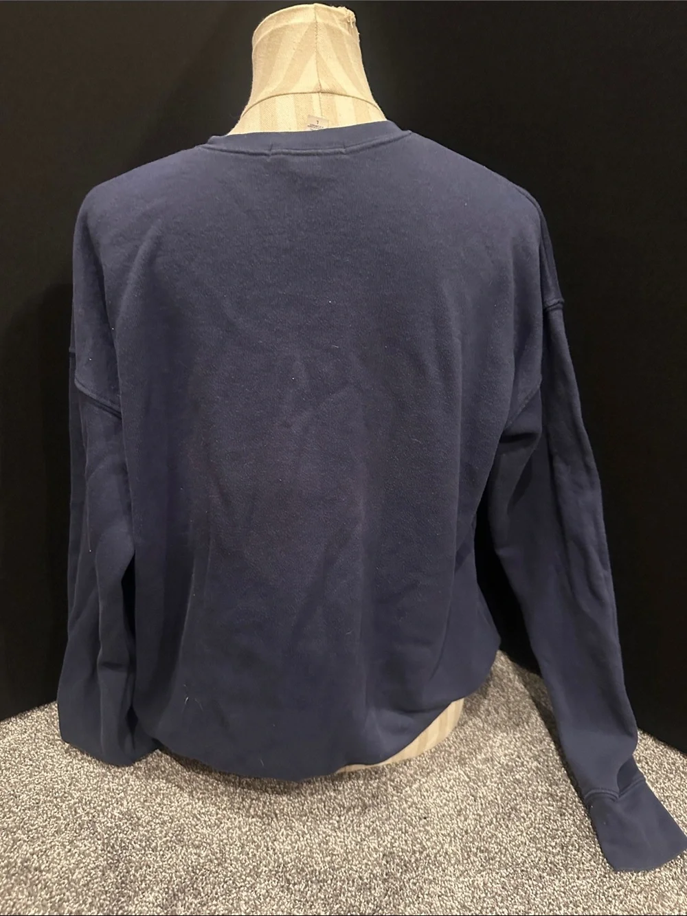 Kiel James Patrick Navy Crewneck Sweatshirt - Picture 2 of 3